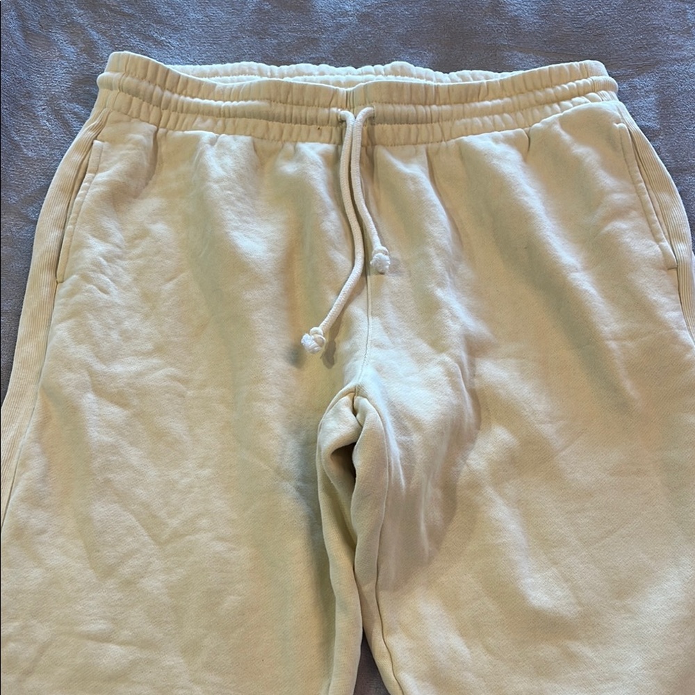 TNA Cream Velour Joggers Relaxed Fit - Picture 3 of 6